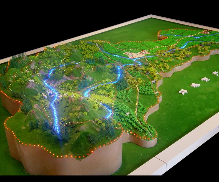 地形沙盘—沙盘模型_成都沙盘模型公司_成都模型制作