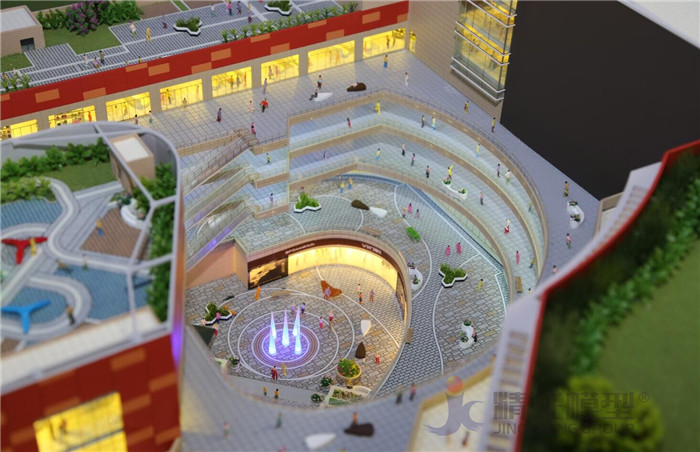 实体沙盘与建筑动画结合