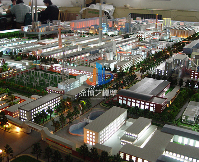 工业厂区模型