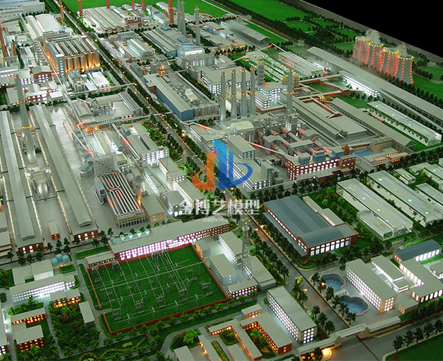 工业厂区模型