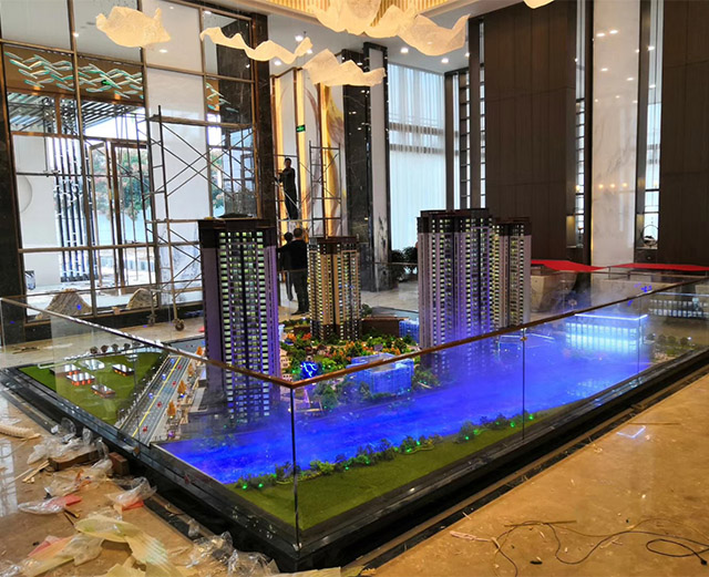 沙盘规划模型水面如何制作呢