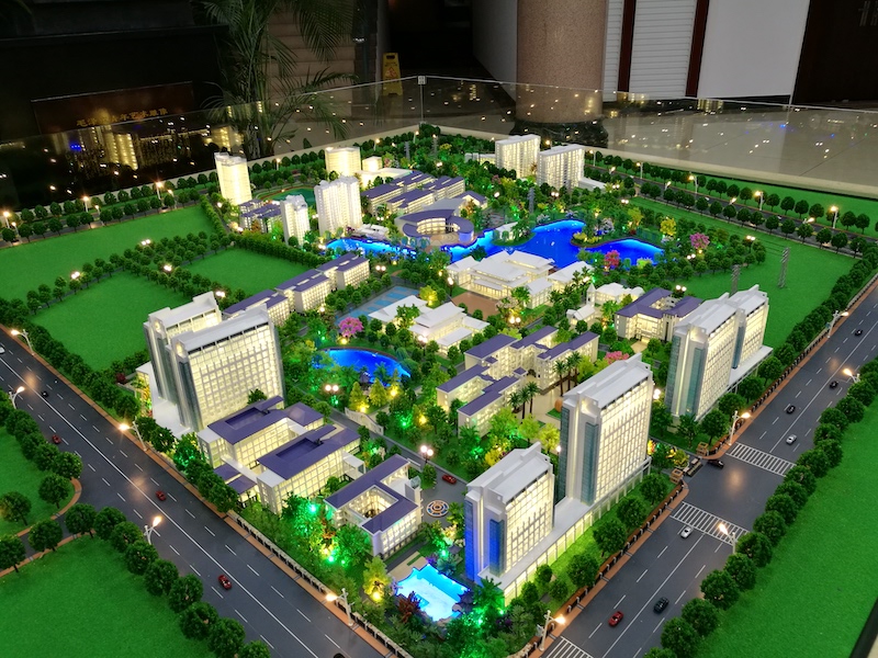 小区模型制作需要注意哪些原则