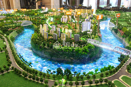 沙盘模型中使用了哪些技术