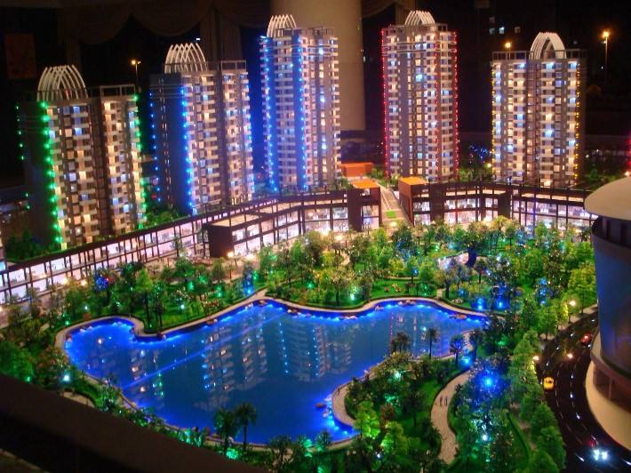 沙盘模型内部空间制作