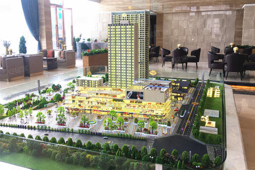 沙盘模型中的树是怎么做的