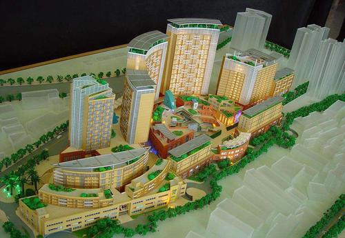 影响建筑模型调色的四种因素