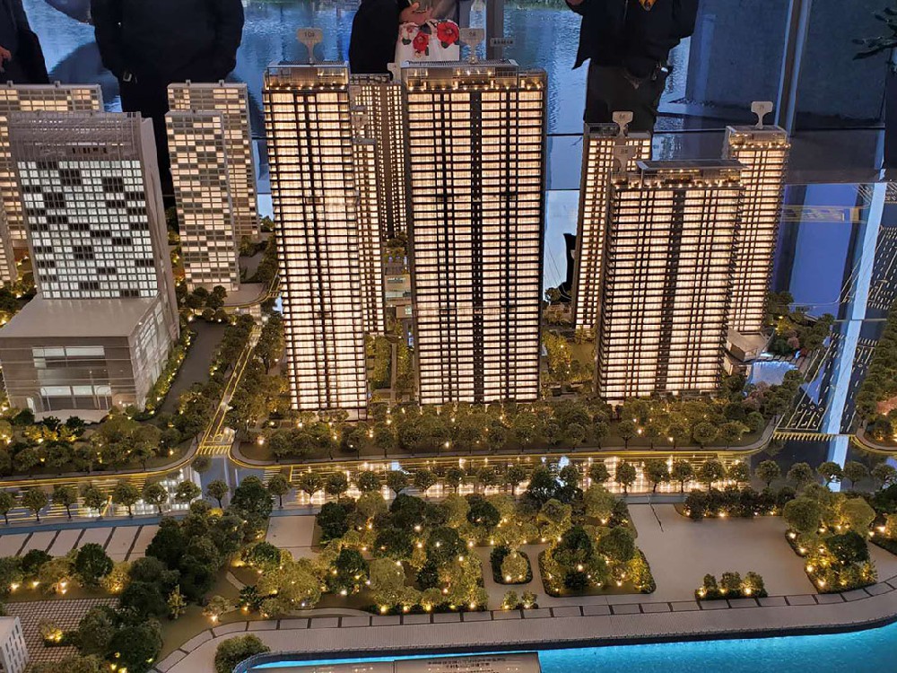 买房子要学会看楼盘模型